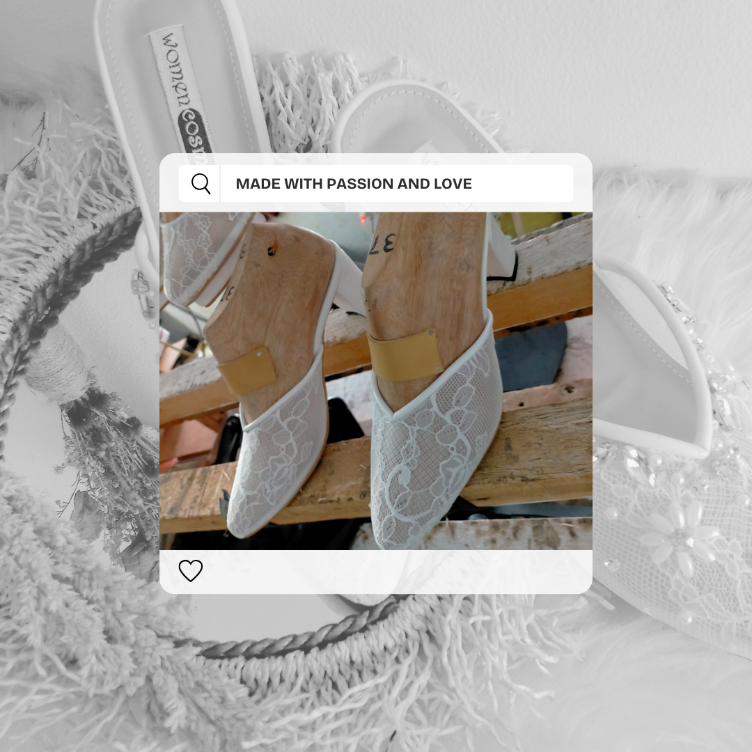 Sepatu Wedding brokat